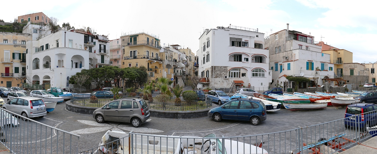 Ischia Ponte. Piazzale Delle Alghe (Square of algae) Ischia Ponte. Piazzale Delle Alghe (Square of algae)