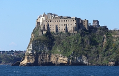 Naples-Iscia ferry, Phlegrei, Nisida, Prochida